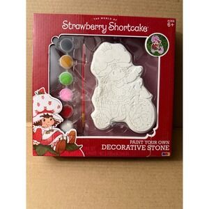 The World of Strawberry Shortcake Paint Your Own Decorative Stone Kit